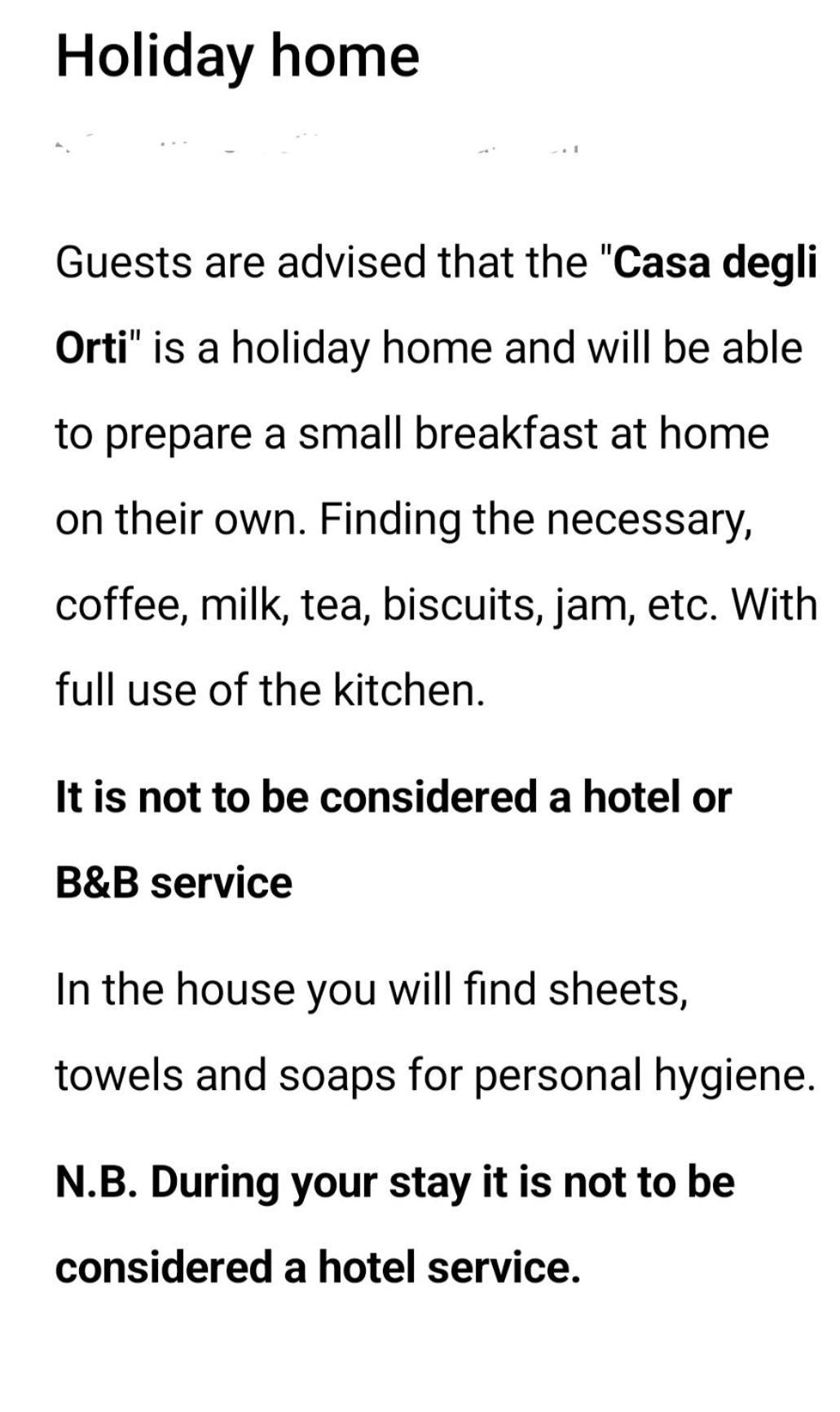 Casa Degli Orti Apartamento *
